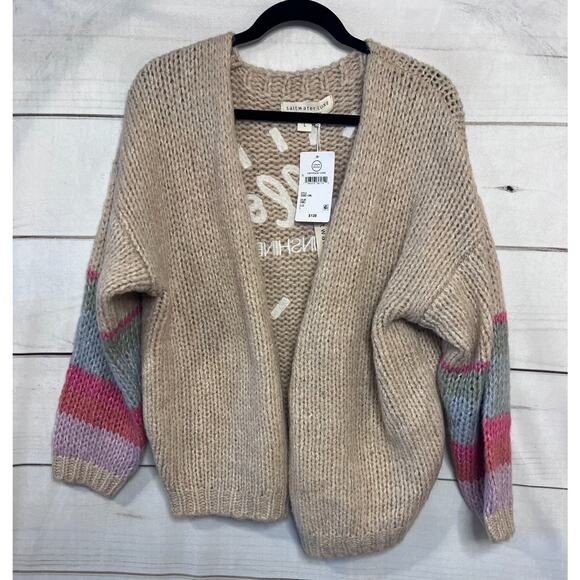 saltwater LUXE Sweaters - Saltwater Luxe Los Angeles Sweater Camel Size LG NWT Cozy Comfy Chic